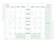 Day-Timer 2-Page-Per-Month Desk Calendar Tabbed Refill, 5.5 x 8.5 Inches, Jan-Dec 2012 (D87229-1201)