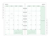 Day-Timer 2-Page-Per-Month Desk Calendar Tabbed Refill, 5.5 x 8.5 Inches, Jan-Dec 2012 (D87229-1201)