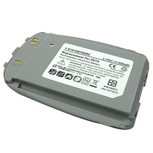 Lenmar Cellular Phone Battery for Audiovox CDM-8915 Snapper, Pantech pn 212, and pn 300 Series