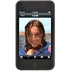 Rix iPod touch用シリコンケース 液晶保護シート付 ブラック RX-IPS1GTOB