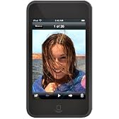 Rix iPod touch用シリコンケース 液晶保護シート付 ブラック RX-IPS1GTOB