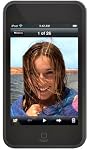 Rix iPod touch用シリコンケース 液晶保護シート付 ブラック RX-IPS1GTOB