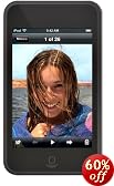 Rix iPod touch用シリコンケース 液晶保護シート付 ブラック RX-IPS1GTOB