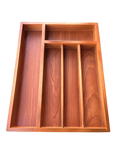 Cheap Wooden Cutlery Tray Large Kitchen Drawer Organizer Wooden