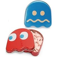 Pac-man Ghost Sours Candy Tins (Set of 2)