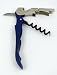 Seahorse Pulltap Double hinged Waiter Style Corkscrew (Blue)
