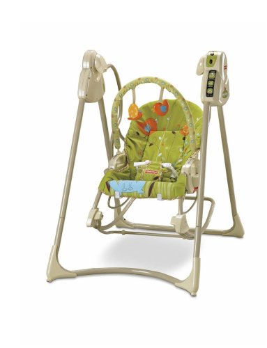 Buy Low Price Cozy Fisher-Price Smart Stages 3-in-1 Rocker – Green P5450