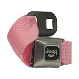 Jeep Seatbelt Belt W/Pink Webbing Bdjsbbp