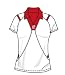Lotto Polo Vanity, Damen, white/flame