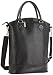 Sachi Vino 35-041 Insulated Fashion 3-Bottle Wine Tote, Black
