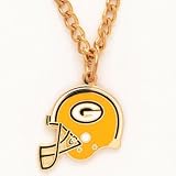 Green Bay Packers Official Logo Helmet Necklace