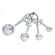 Ganz Wine & Grapes Measuring Spoons (Set of 4) - Wine & Grapes Measuring Spoons