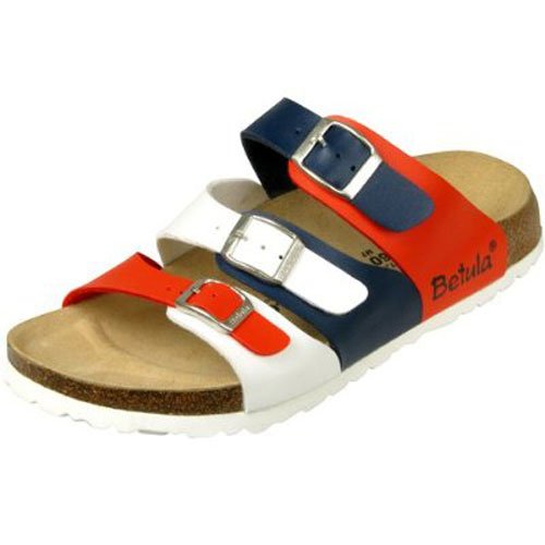 BIRKENSTOCK ビルケンシュトック Betula Swing 【国内代理店正規品】《メンズ：ホワイト/ブルー/レッド》ベチュラ スイング サンダル Swing-801203