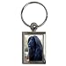Afghan Hound Black Key Chain