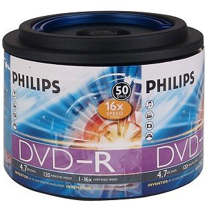 PHILIPS DM4S6H50F/17 50PK 16X DVD-R