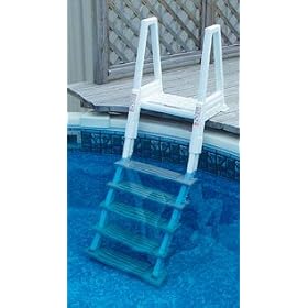Above Ground Deck to Pool Adjustable Ladder Model 6000