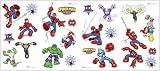 Magnificent Peel & Stick By RoomMates Spiderman & Friends Wall Decals