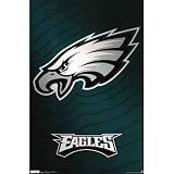 (22x34) Philadelphia Eagles Logo Sports Poster Print