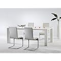 Tisch Big Blanc Esstisch Twist 180x90 cm weiss hochglanz Lack 180 cm