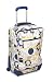 ROXY Designer Ladies Luggage Weekend Break - Beige Flower