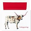 Texas Longhorn Christmas Cards