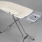Ironing Board Mega Iron Center Wide (17x48) w/ Sleeve Board in Chrome by Whitney Design