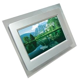 Cibox 9 inch LCD Digital Photo Frame With MP3 & MP4 - Includes Remote Control & 3 Interchangeable Facias
