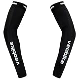 Outdoor Cycling Arm Sleeves High Flexible bike Arm Warmers-Black