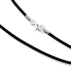 IMPPAC Leder Kette 925 schwarz 70cm f�r European Beads Armband SML7170