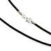 IMPPAC Leder Kette 925 schwarz 70cm f�r European Beads Armband SML7170
