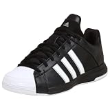 adidas Men's Pro Lux Low Basketball Shoe,Black/White/Silver,7.5 M US