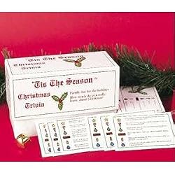 Christmas Holiday Season Trivia 1800 Questions Travel Sized Card Game