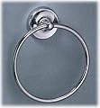 Gatco 5073  Towel Ring with Chrome Finish