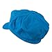 Cotton Elastic Newsboy Cap-Turquoise W15S51F