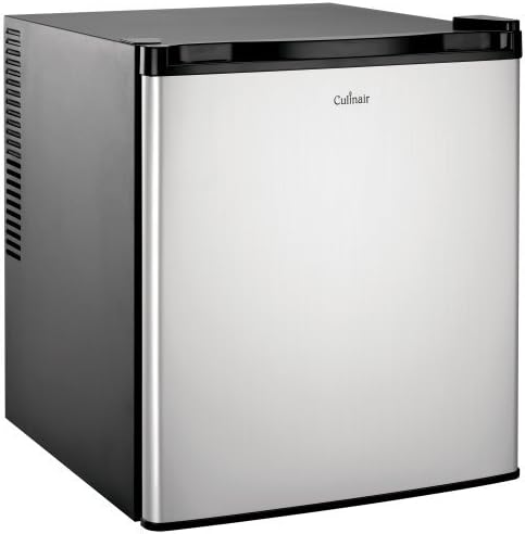 Culinair Af100s 1.7-Cubic Foot Compact Refrigerator, Silver and Black by Culinair