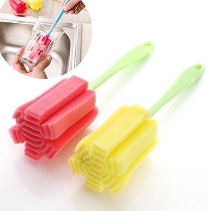 Sponge Baby Bottle/Cup Cleaning Washing Brush, Set of 2