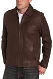 Cole Haan Men's Washed Lamb T Front Jacket