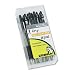 Zebra Z-Grip Retractable Ballpoint Pen, Medium, 1.0 mm, Clear Barrel, Black Ink  12-Count (22210)