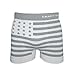 Crazy Cool Men's American Flag Seamless Boxer Briefs Underwear 6-Pcs, One Size