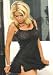 Elegant Moments Whimsical yet provocative stretch lace baby doll 4831