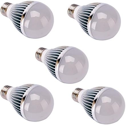 (Ship from USA) New 5 x LED Lamp Bulb E27 E26 12V 5W Pure White Light Energy Saving High Power /ITEM NO#I-86/Q-UI754345710
