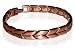 New Copper Clad Magnetic Link Arthritis Bracelet 7.5 "