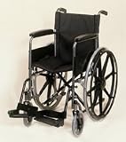 Adult Lightweight Wheelchair, Fixed Armrests, Swing footrests