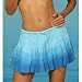 Kids Tie Dyed 3-Tier Cotton Gauze Mini Skirt - Blue -Large(14-16)