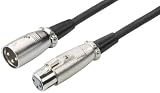 Img Stage Line MEC-100/RT Mikrofonkabel (XLR-Stecker / XLR-Kupplung) 1m rot