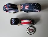 Washington Nationals Pet Set Dog Leash Collar ID Tag SMALL