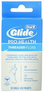 Oral-B Glide Pro-Health Threader Floss 30 Count