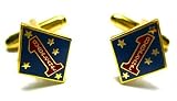 USMC Marine Corps Gold 1st Division First to Fight Cufflinks