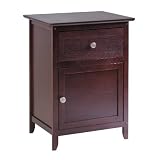 Winsome Wood Night Stand/ Accent Table with Drawer and Cabinet for Storage