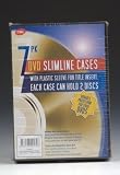 Cd / Dvd Slimline Twin Case 7/Pack